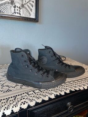 Converse High Top Sneakers in Black